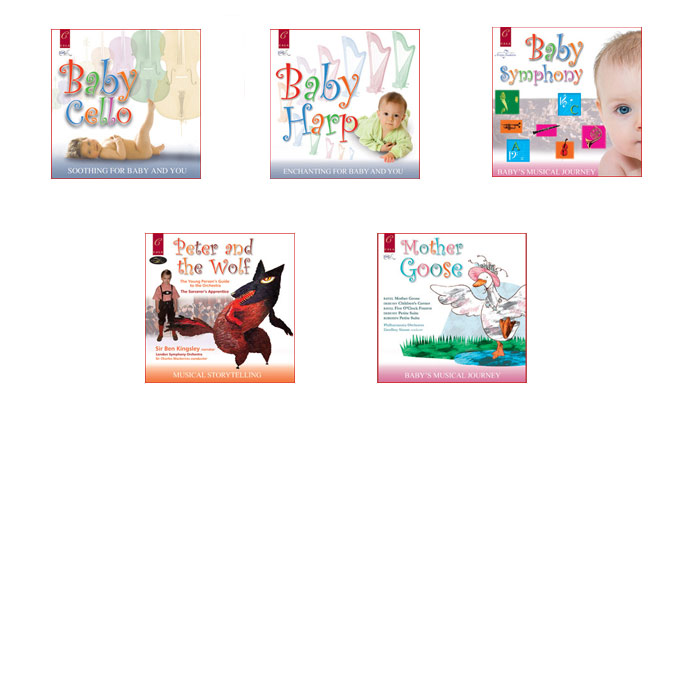 5CD Babymusic set
